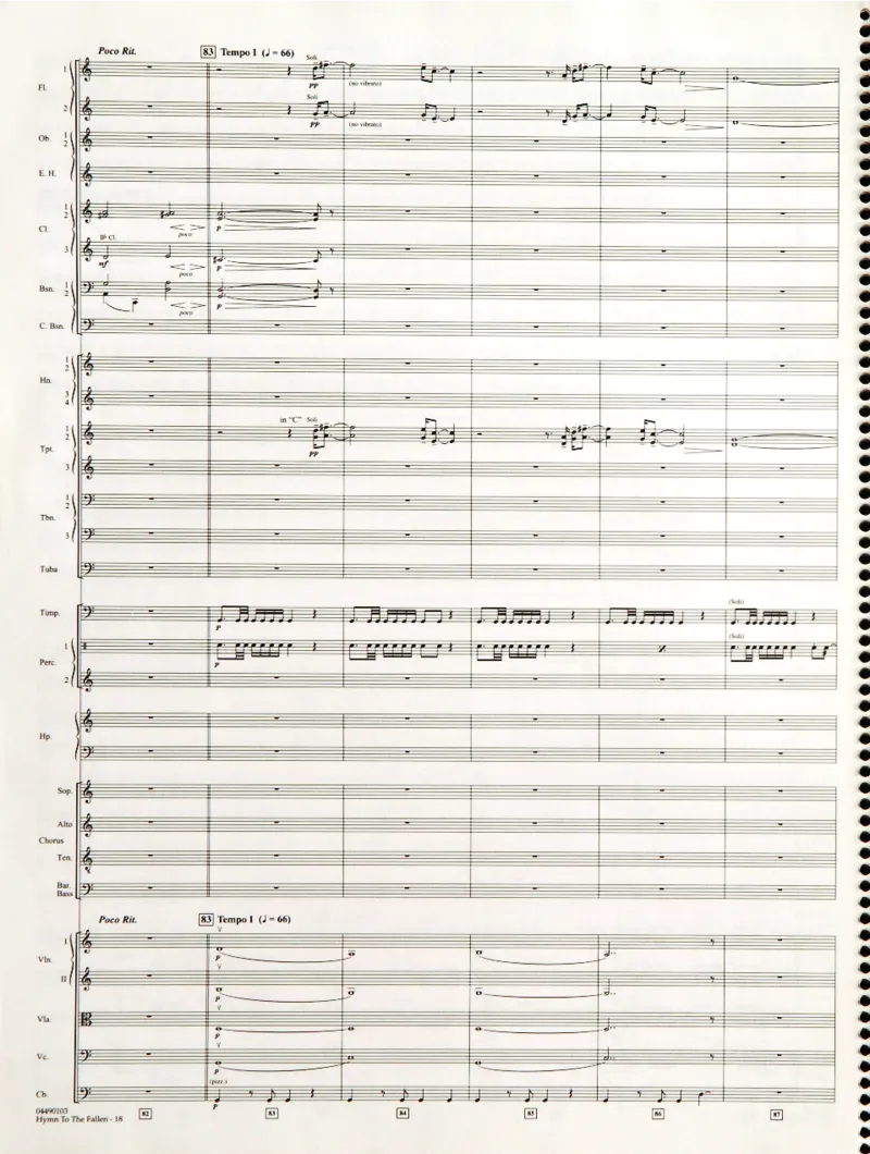 《拯救大兵瑞恩》主题曲总谱完整版_一万首著名钢琴曲谱哈农贝多芬合集视频教学电子版高清无水印可打印_08名曲总谱合集