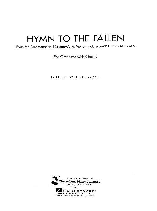 《拯救大兵瑞恩》主题曲总谱完整版_一万首著名钢琴曲谱哈农贝多芬合集视频教学电子版高清无水印可打印_08名曲总谱合集