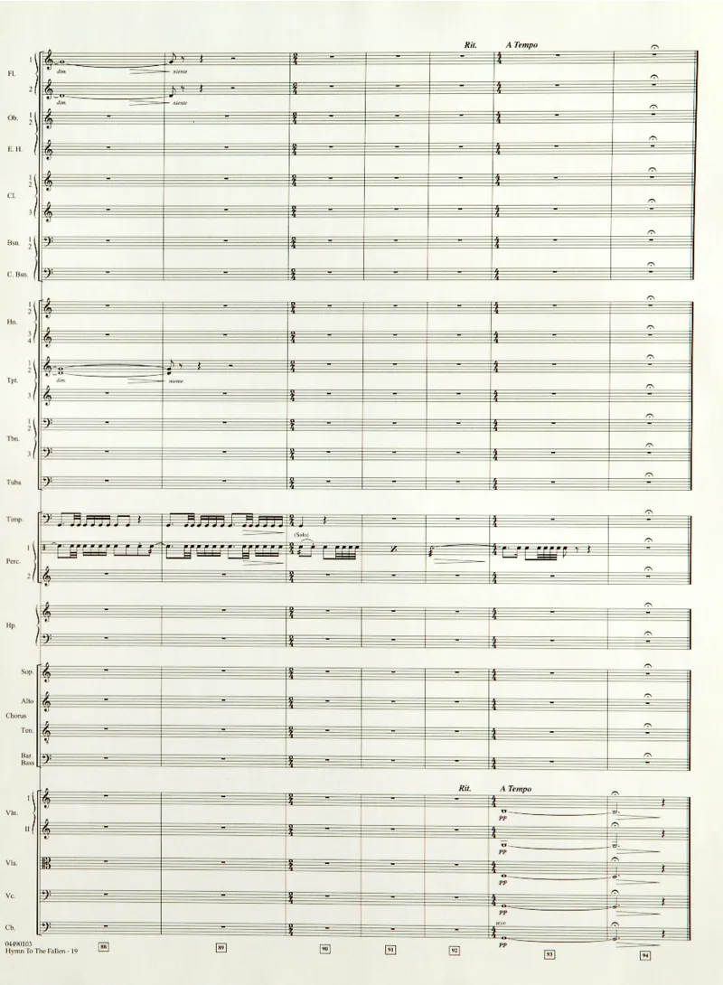 《拯救大兵瑞恩》主题曲总谱完整版_一万首著名钢琴曲谱哈农贝多芬合集视频教学电子版高清无水印可打印_08名曲总谱合集