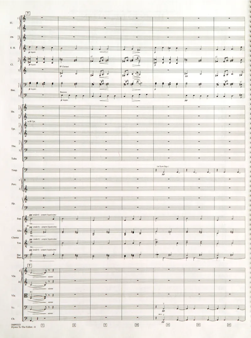 《拯救大兵瑞恩》主题曲总谱完整版_一万首著名钢琴曲谱哈农贝多芬合集视频教学电子版高清无水印可打印_08名曲总谱合集