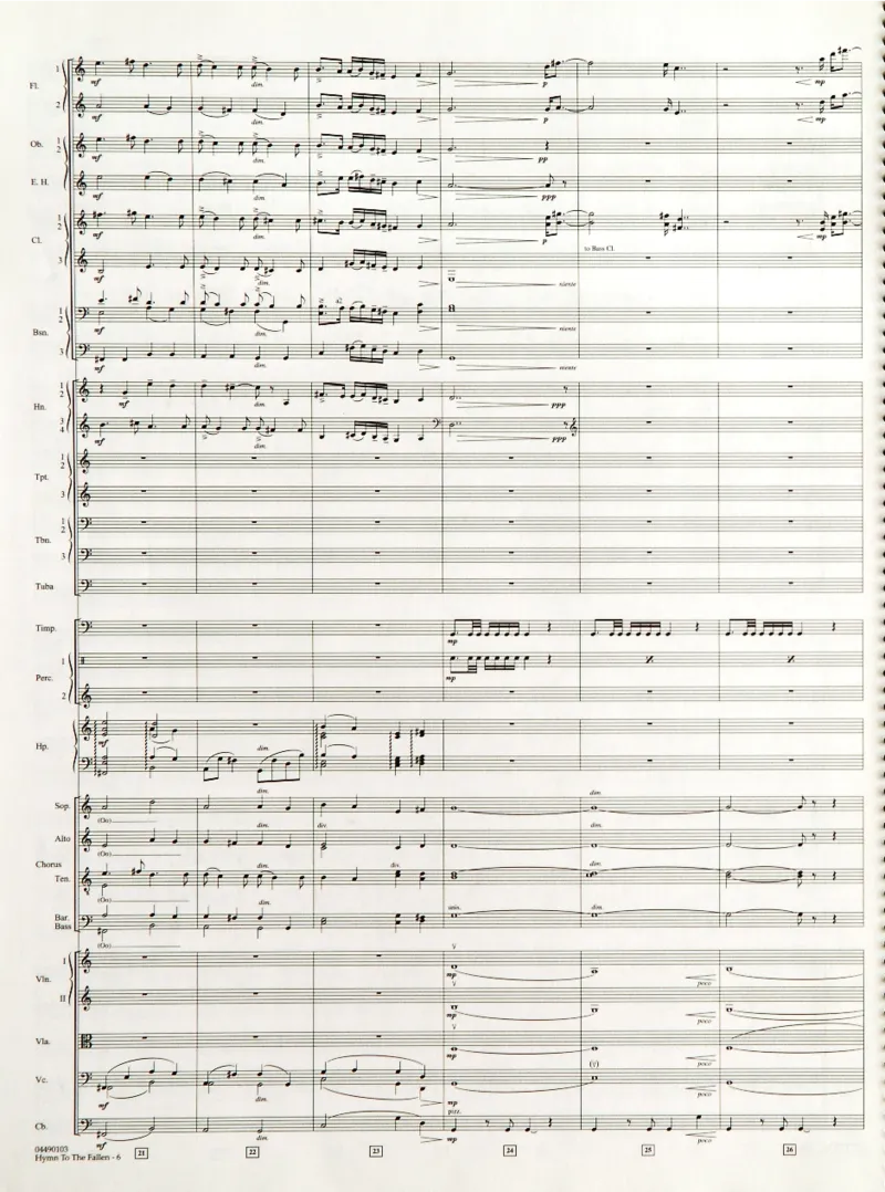 《拯救大兵瑞恩》主题曲总谱完整版_一万首著名钢琴曲谱哈农贝多芬合集视频教学电子版高清无水印可打印_08名曲总谱合集