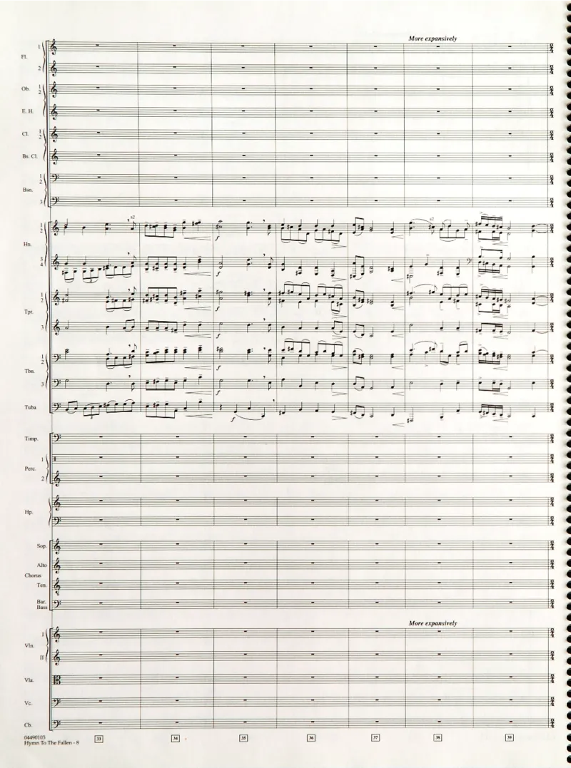 《拯救大兵瑞恩》主题曲总谱完整版_一万首著名钢琴曲谱哈农贝多芬合集视频教学电子版高清无水印可打印_08名曲总谱合集