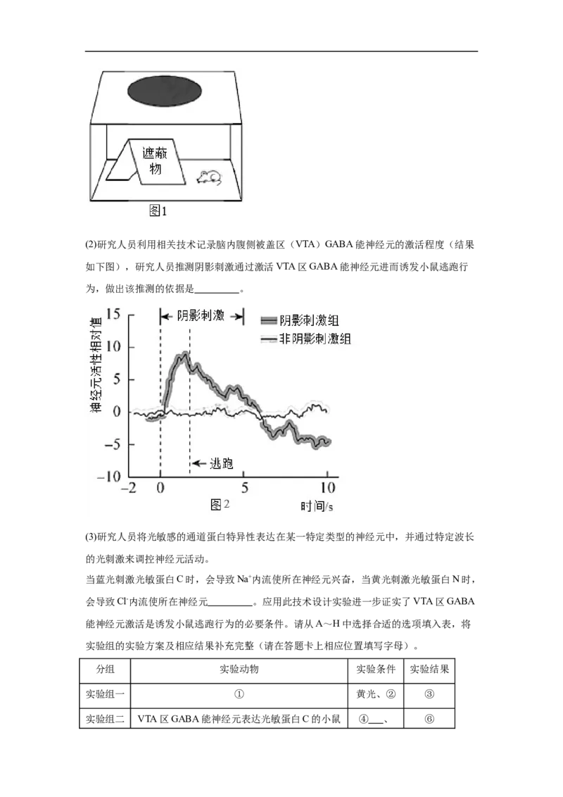 湖南省常德市汉寿县第一中学2025-2026学年高二上学期11月月考生物试题（含解析）_251213湖南省常德市汉寿县第一中学2025-2026学年高二上学期11月期中