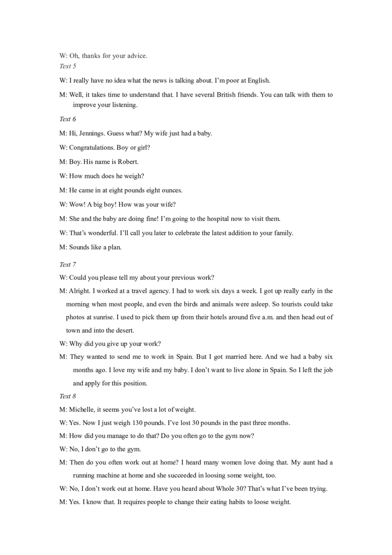 英语答案_2024-2025高二（7-7月题库）_2025年05月试卷_0511四川省南充市嘉陵一中2024-2025学年高二下学期4月期中考试