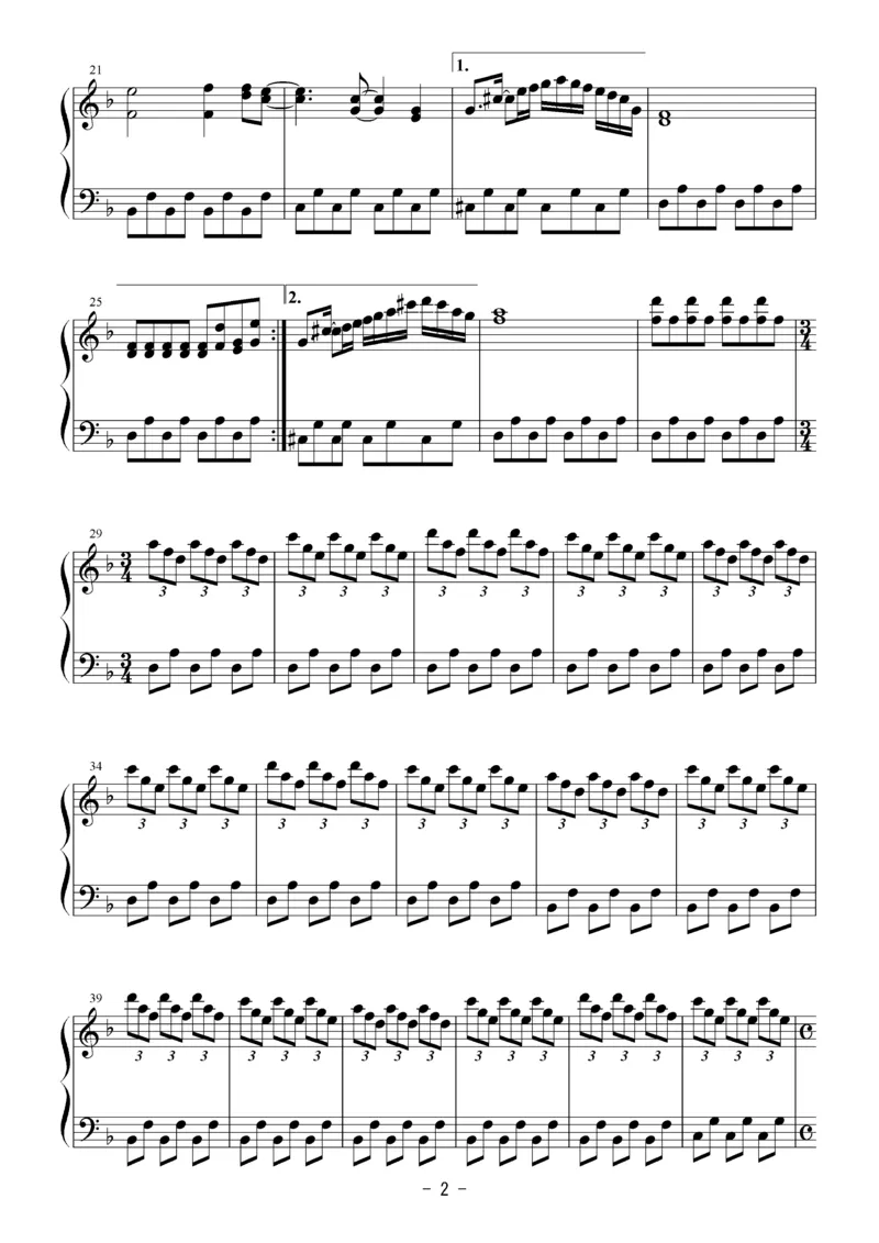 [Bosendorfer][normal][4]_一万首著名钢琴曲谱哈农贝多芬合集视频教学电子版高清无水印可打印_05动漫游戏钢琴谱合集_日系东方Project钢琴谱全集_东方project钢琴谱_10　メイドと血の懐中時計