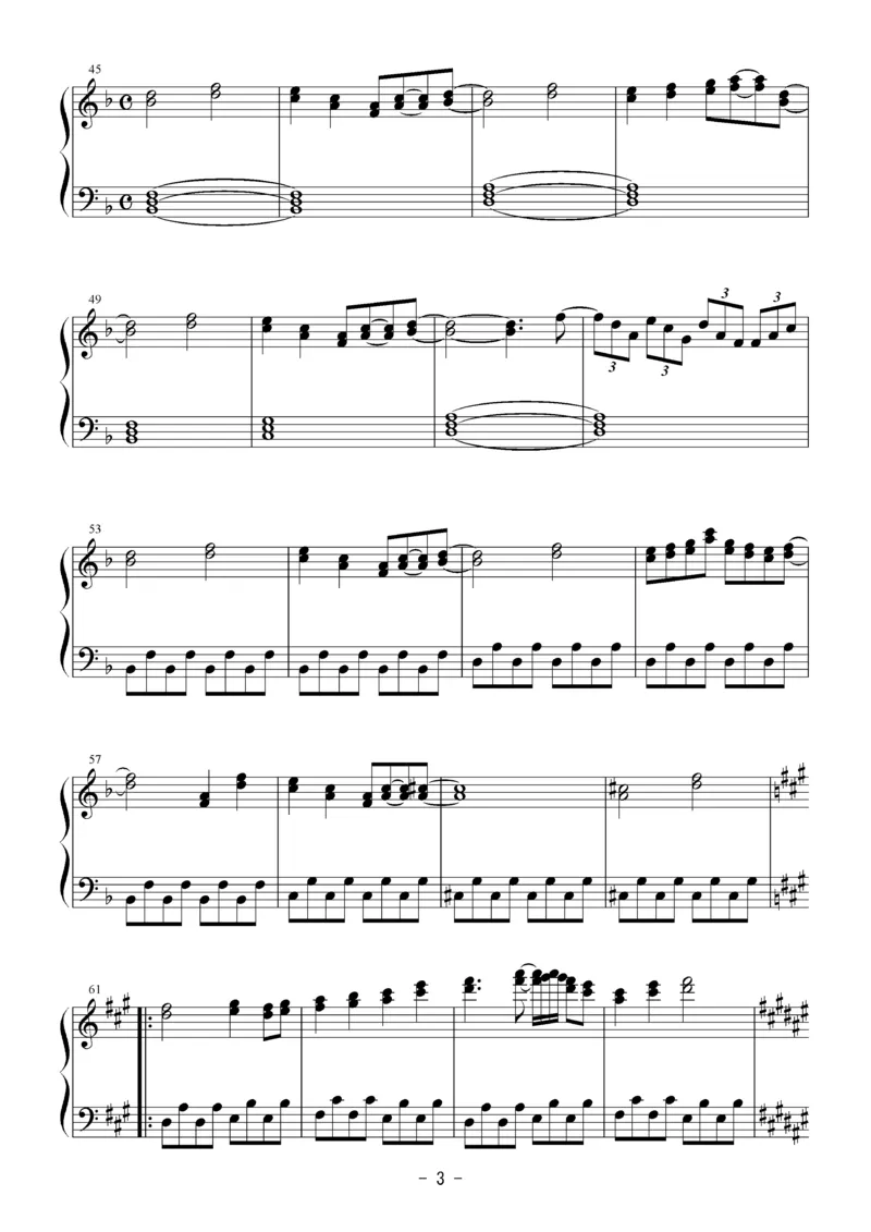 [Bosendorfer][normal][4]_一万首著名钢琴曲谱哈农贝多芬合集视频教学电子版高清无水印可打印_05动漫游戏钢琴谱合集_日系东方Project钢琴谱全集_东方project钢琴谱_10　メイドと血の懐中時計