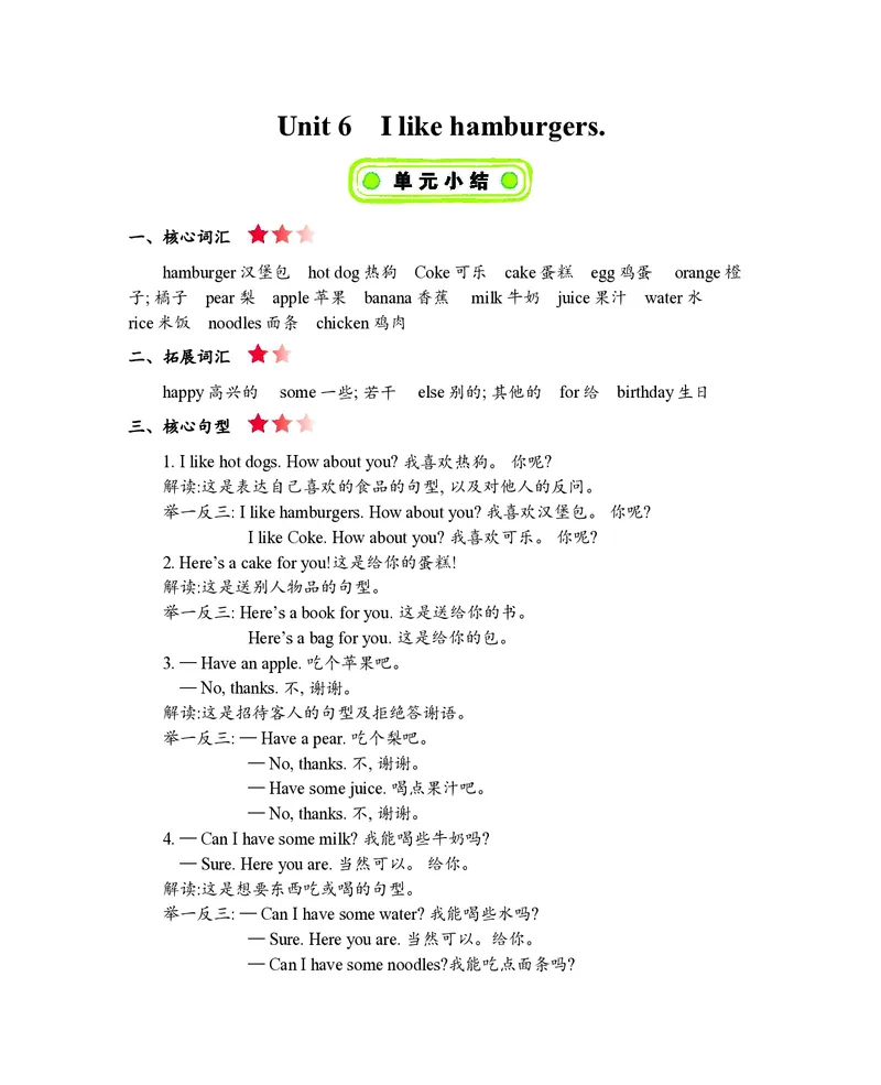 三年级上册英语人教精通版知识要点_小学1-6年级全部试卷_英语_三年级_3-8-5、小学三年级英语上册_3-8-5-1、复习、知识点、归纳汇总_其它