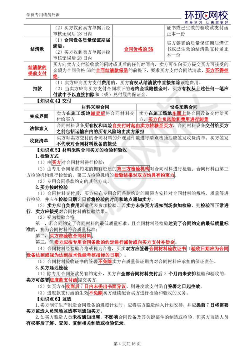 WM_第4讲直播密训（三）_监理工程师_2025监理工程师_2025年监理工程师-各大机构_2025年监理-合同_机构1-HQ_05.密训班-沈.磊_讲义