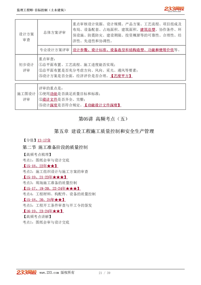WM_Removed_质量_监理工程师_2025监理工程师_2025年监理工程师-各大机构_2025年监理-土建目标_机构3-223_03.高频考点-江.凌俊_质量控制