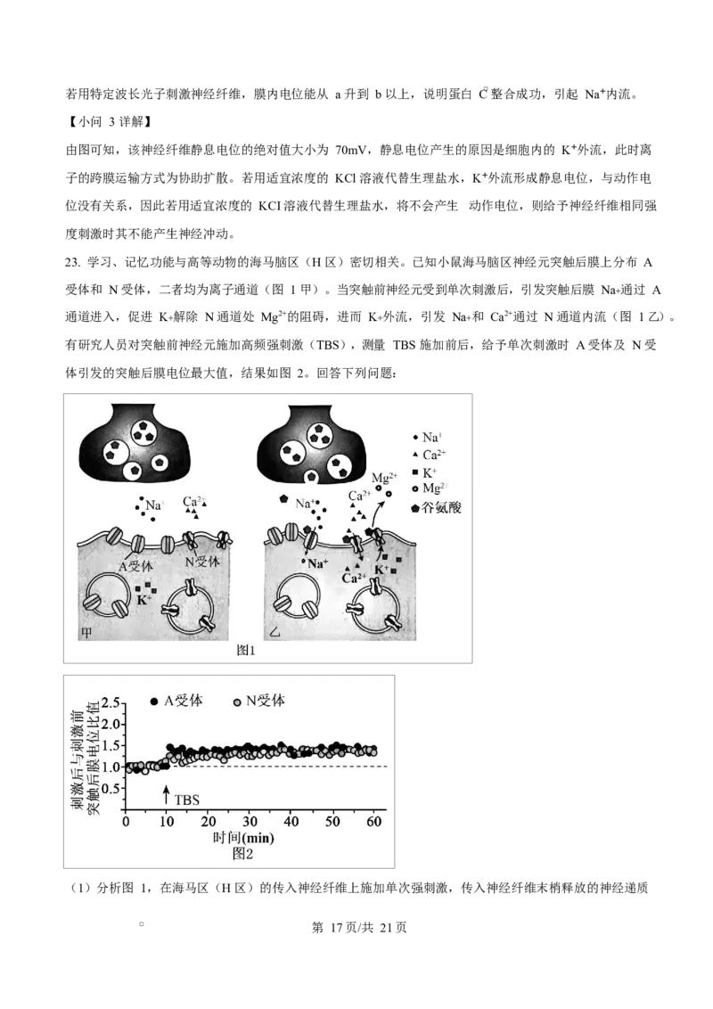 黑龙江省齐齐哈尔市六校联谊2025-2026学年高二上学期11月期中生物试题Word版含解析_2025年11月高二试卷_251113黑龙江省齐齐哈尔六校联谊2025-2026学年高二上学期11月期中考试（全）
