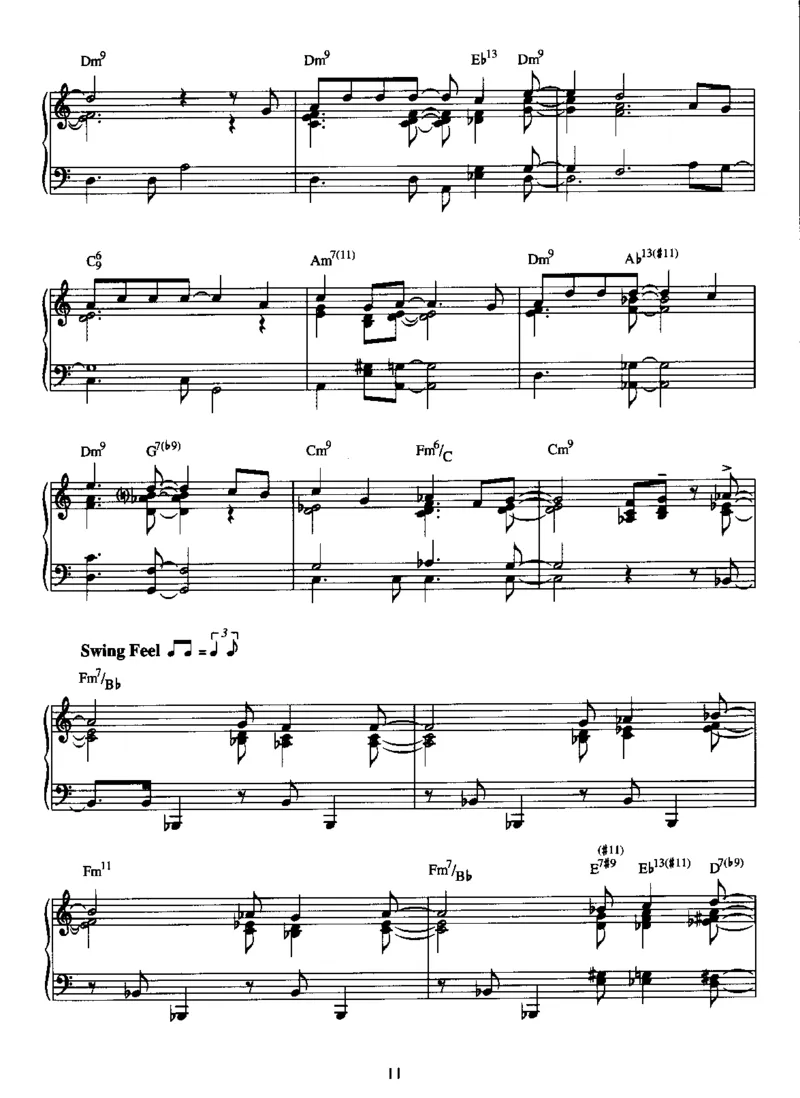 [披头士爵士钢琴谱].__Book_-_Beatles_-_Beatles_For_Jazz_Piano_一万首著名钢琴曲谱哈农贝多芬合集视频教学电子版高清无水印可打印_08名曲总谱合集