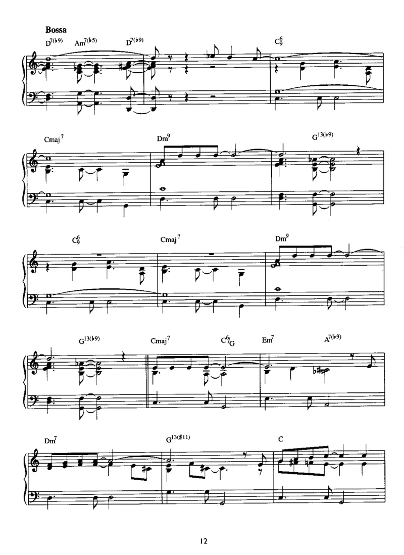 [披头士爵士钢琴谱].__Book_-_Beatles_-_Beatles_For_Jazz_Piano_一万首著名钢琴曲谱哈农贝多芬合集视频教学电子版高清无水印可打印_08名曲总谱合集