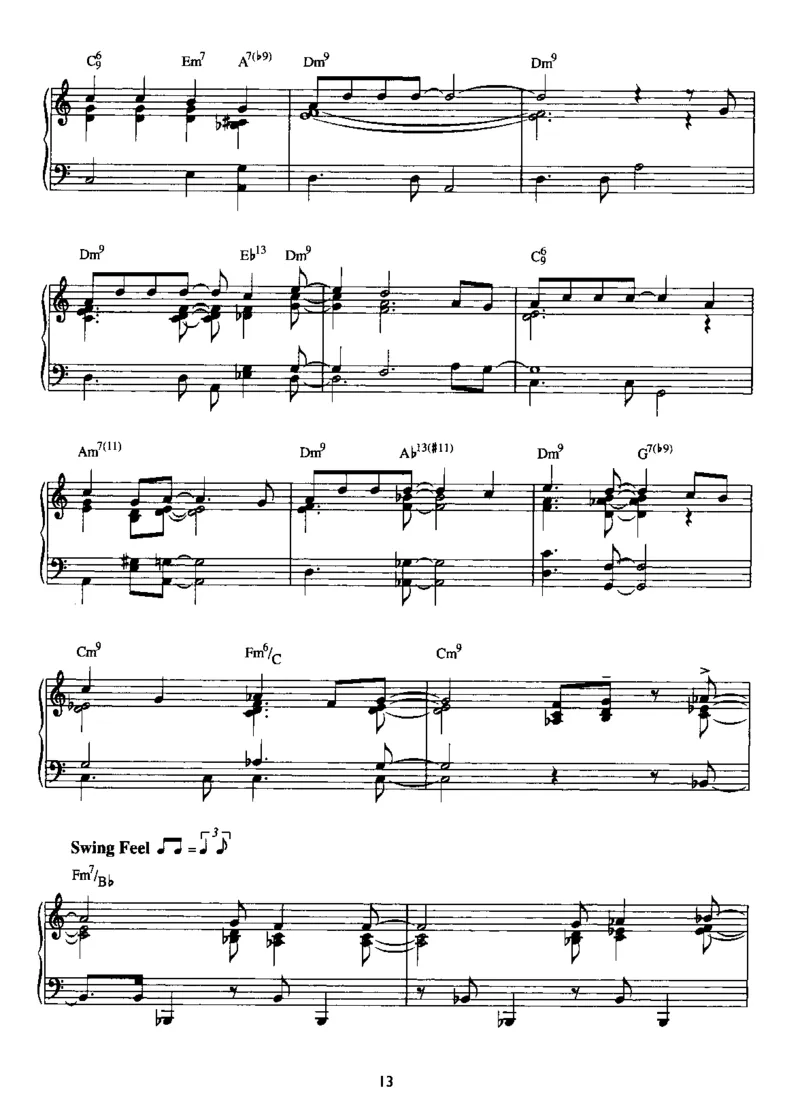 [披头士爵士钢琴谱].__Book_-_Beatles_-_Beatles_For_Jazz_Piano_一万首著名钢琴曲谱哈农贝多芬合集视频教学电子版高清无水印可打印_08名曲总谱合集