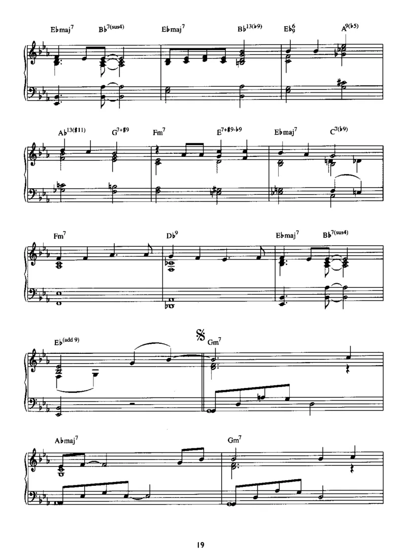 [披头士爵士钢琴谱].__Book_-_Beatles_-_Beatles_For_Jazz_Piano_一万首著名钢琴曲谱哈农贝多芬合集视频教学电子版高清无水印可打印_08名曲总谱合集