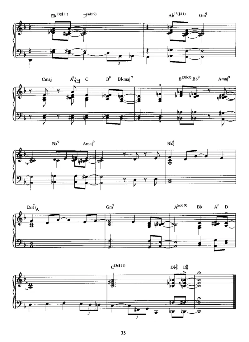 [披头士爵士钢琴谱].__Book_-_Beatles_-_Beatles_For_Jazz_Piano_一万首著名钢琴曲谱哈农贝多芬合集视频教学电子版高清无水印可打印_08名曲总谱合集