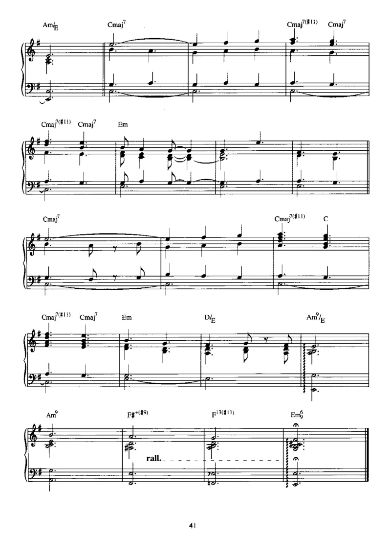 [披头士爵士钢琴谱].__Book_-_Beatles_-_Beatles_For_Jazz_Piano_一万首著名钢琴曲谱哈农贝多芬合集视频教学电子版高清无水印可打印_08名曲总谱合集