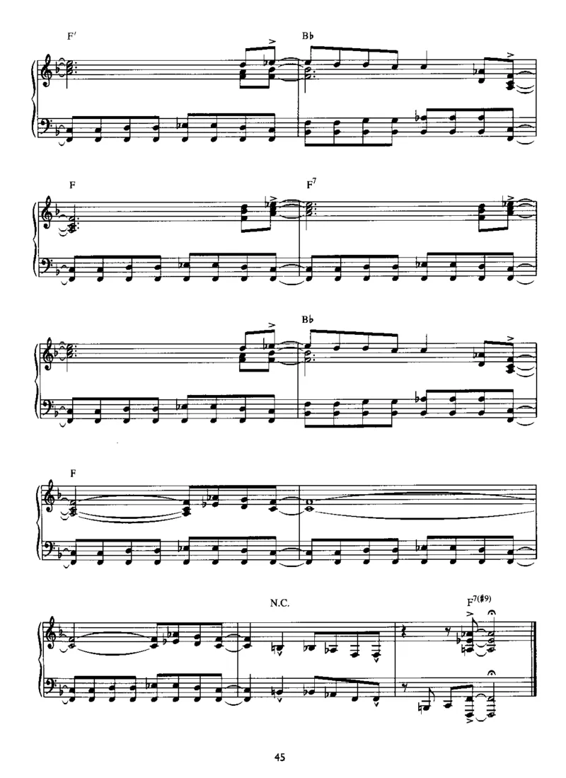 [披头士爵士钢琴谱].__Book_-_Beatles_-_Beatles_For_Jazz_Piano_一万首著名钢琴曲谱哈农贝多芬合集视频教学电子版高清无水印可打印_08名曲总谱合集