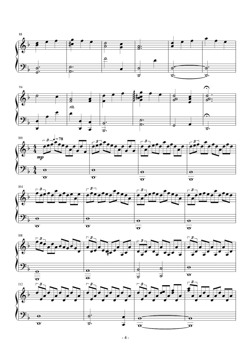 [渔场][normal][5]_一万首著名钢琴曲谱哈农贝多芬合集视频教学电子版高清无水印可打印_05动漫游戏钢琴谱合集_日系东方Project钢琴谱全集_东方project钢琴谱