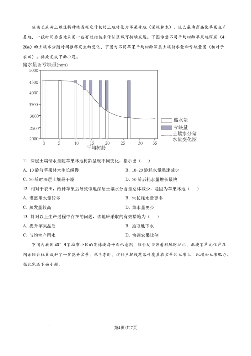 湖南省长沙市湖南师范大学附属中学2024-2025学年高三上学期月考（一）地理试题_2024-2025高三（6-6月题库）_2024年09月试卷