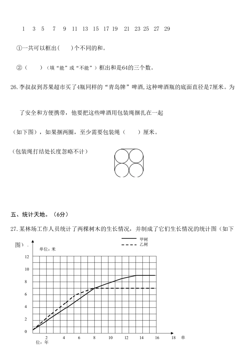 人教版五年级下册语文、数学、英语期末试卷_小学1-6年级全部试卷_语文_五年级_3-10-2、小学五年级语文下册_3-10-2-2、练习题、作业、试题、试卷_人教版