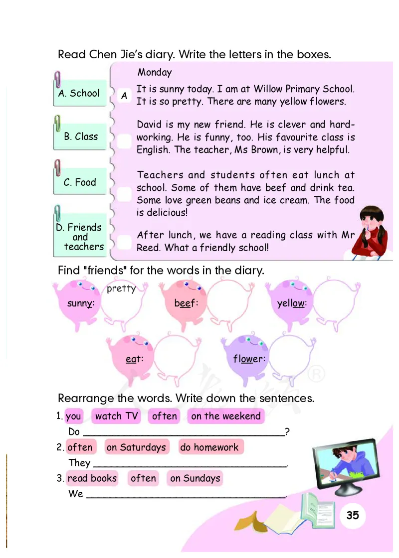 人教版（PEP）（三年级起点）（主编：吴欣）五年级上册英语PDF电子课本_小学1-6年级全部试卷_英语_五年级_3-10-5、小学五年级英语上册_3-10-5-4、电子教材、课本