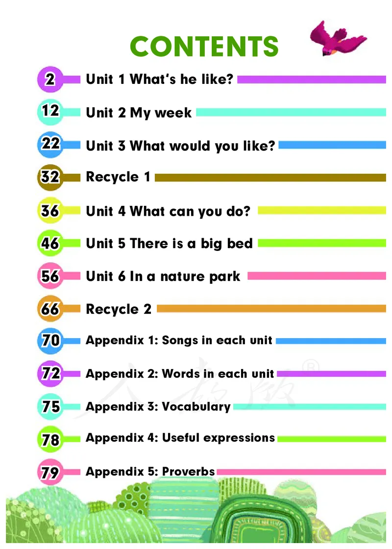 人教版（PEP）（三年级起点）（主编：吴欣）五年级上册英语PDF电子课本_小学1-6年级全部试卷_英语_五年级_3-10-5、小学五年级英语上册_3-10-5-4、电子教材、课本