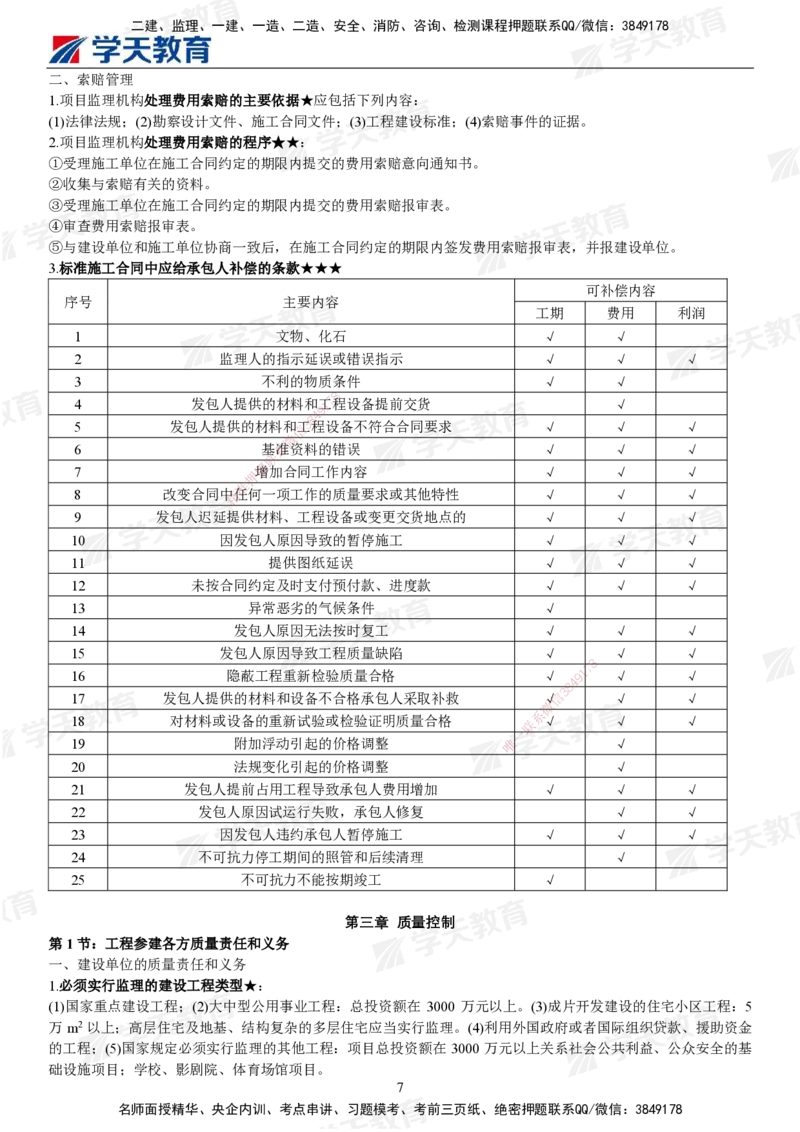 XT-土建案例-考前十页纸_监理工程师_2025监理工程师_2025年监理工程师SVIP_2025年监理土建案例SVIP_05-考前密训✿央企特训✿机构普押_09-案例《考前十页纸》XT