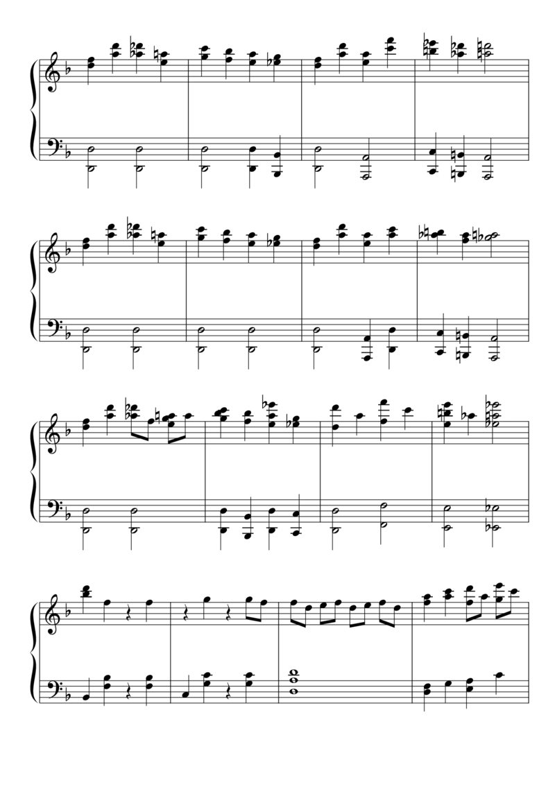 [東方ピアノEasyモード楽譜][normal][6]_一万首著名钢琴曲谱哈农贝多芬合集视频教学电子版高清无水印可打印_05动漫游戏钢琴谱合集_日系东方Project钢琴谱全集_东方project钢琴谱_405