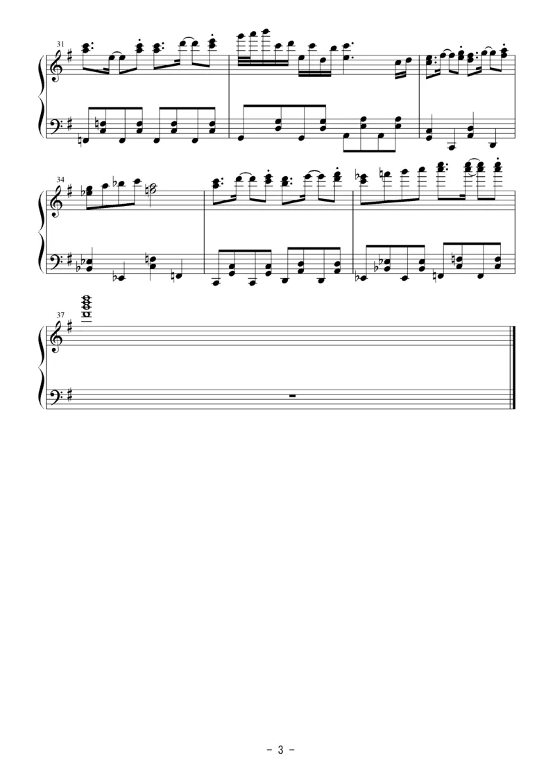 [Bosendorfer][normal][2]_一万首著名钢琴曲谱哈农贝多芬合集视频教学电子版高清无水印可打印_05动漫游戏钢琴谱合集_日系东方Project钢琴谱全集_东方project钢琴谱_306