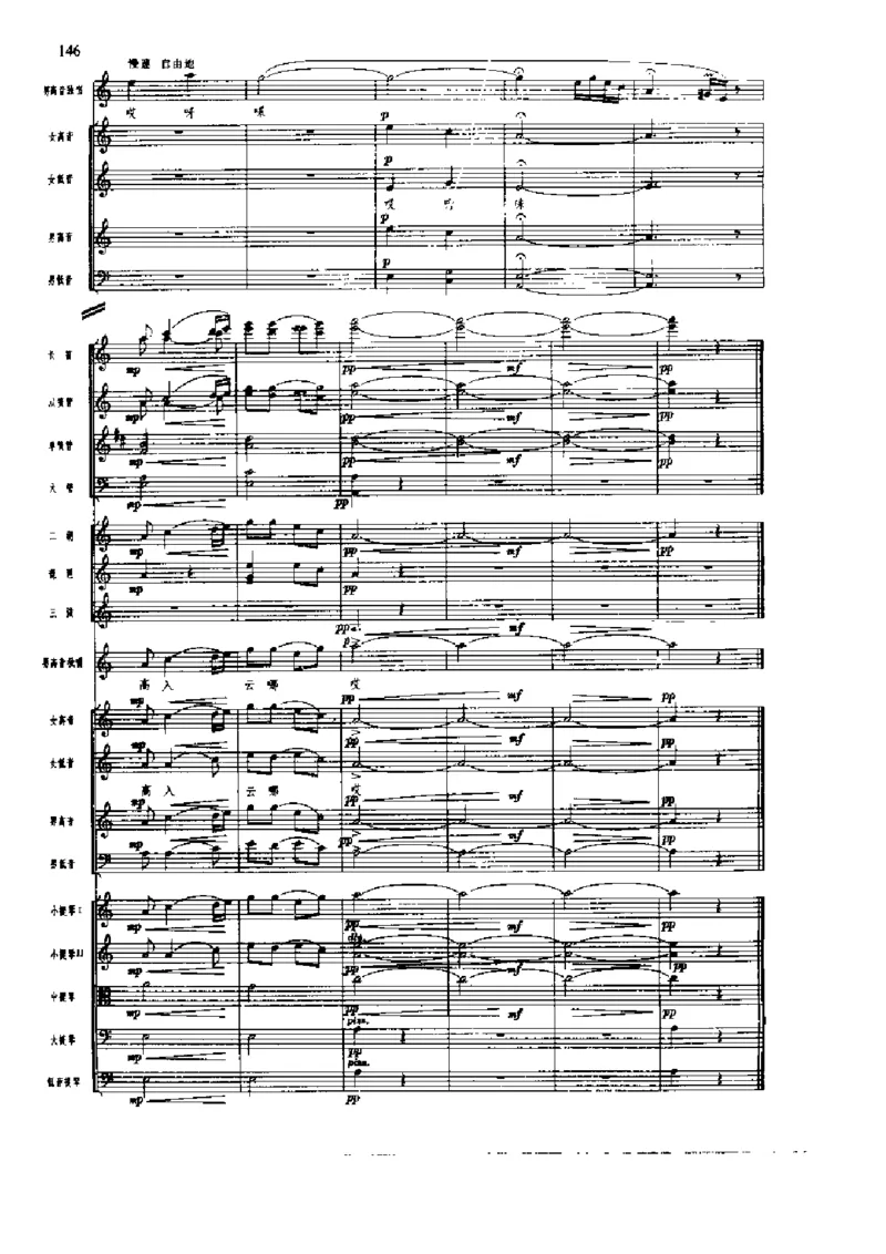 《长征组歌》交响总谱全集_一万首著名钢琴曲谱哈农贝多芬合集视频教学电子版高清无水印可打印_08名曲总谱合集