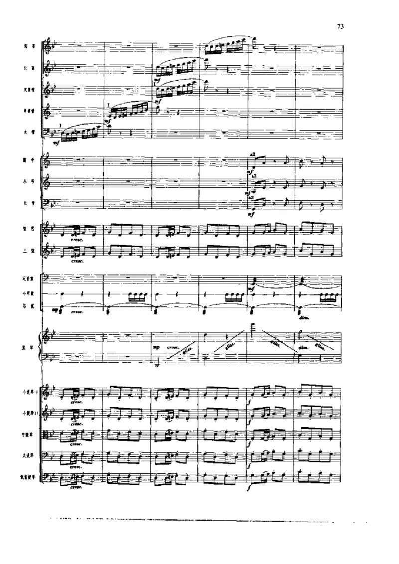 《长征组歌》交响总谱全集_一万首著名钢琴曲谱哈农贝多芬合集视频教学电子版高清无水印可打印_08名曲总谱合集