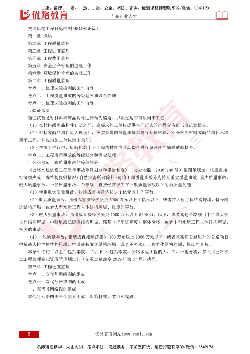 YL-交通控制-临考必杀锦囊_监理工程师_2025监理工程师_2025年监理工程师SVIP_2025年监理交通控制SVIP_05-考前密训✿央企特训✿机构普押_11-交通控制《临考必杀锦囊》YL