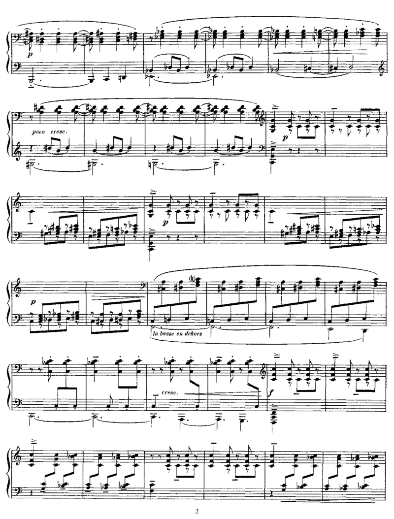 假面舞会_一万首著名钢琴曲谱哈农贝多芬合集视频教学电子版高清无水印可打印_1古典钢琴知名音乐家谱_德彪西钢琴谱全集