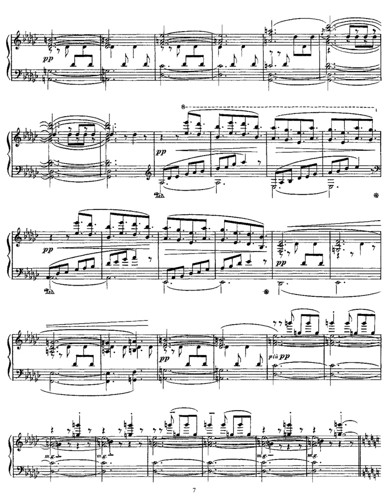 假面舞会_一万首著名钢琴曲谱哈农贝多芬合集视频教学电子版高清无水印可打印_1古典钢琴知名音乐家谱_德彪西钢琴谱全集