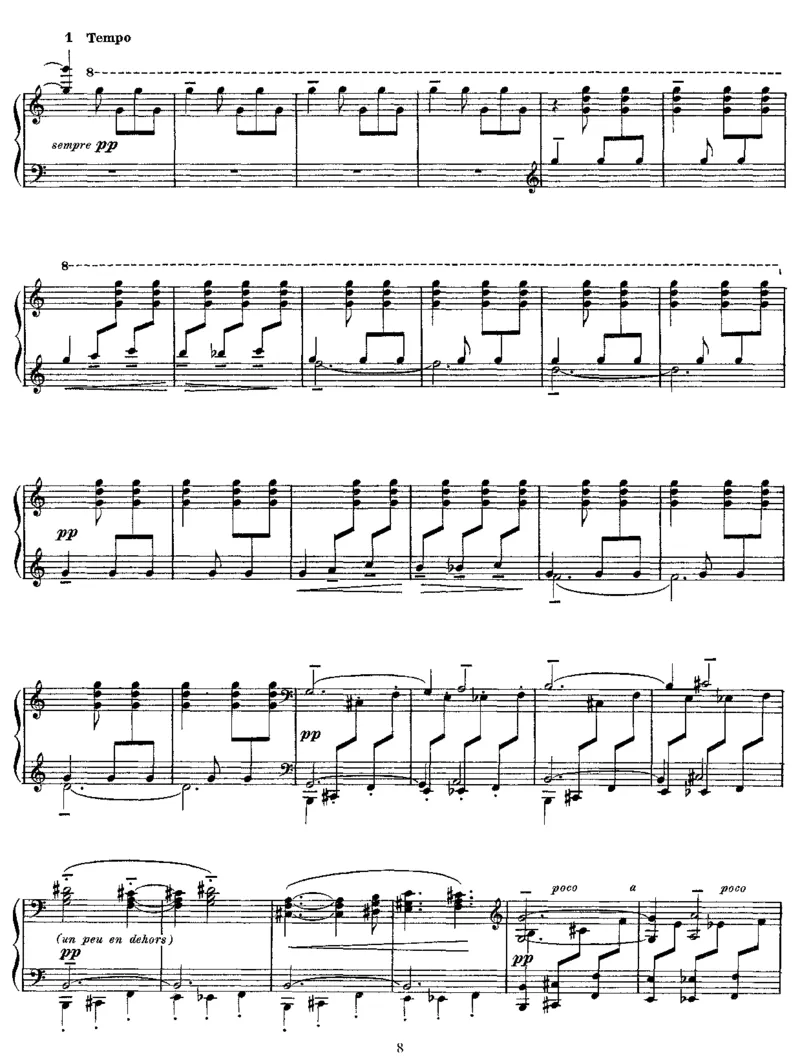 假面舞会_一万首著名钢琴曲谱哈农贝多芬合集视频教学电子版高清无水印可打印_1古典钢琴知名音乐家谱_德彪西钢琴谱全集