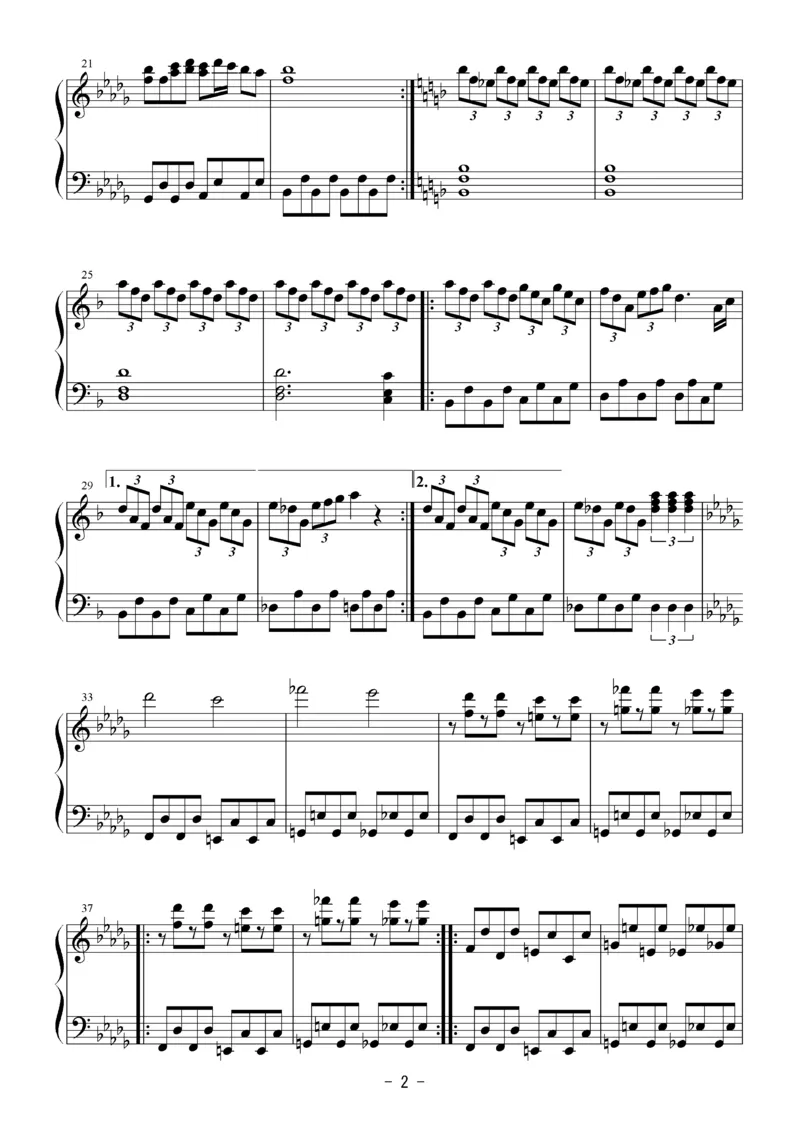 [Bosendorfer][normal][3]_一万首著名钢琴曲谱哈农贝多芬合集视频教学电子版高清无水印可打印_05动漫游戏钢琴谱合集_日系东方Project钢琴谱全集_东方project钢琴谱