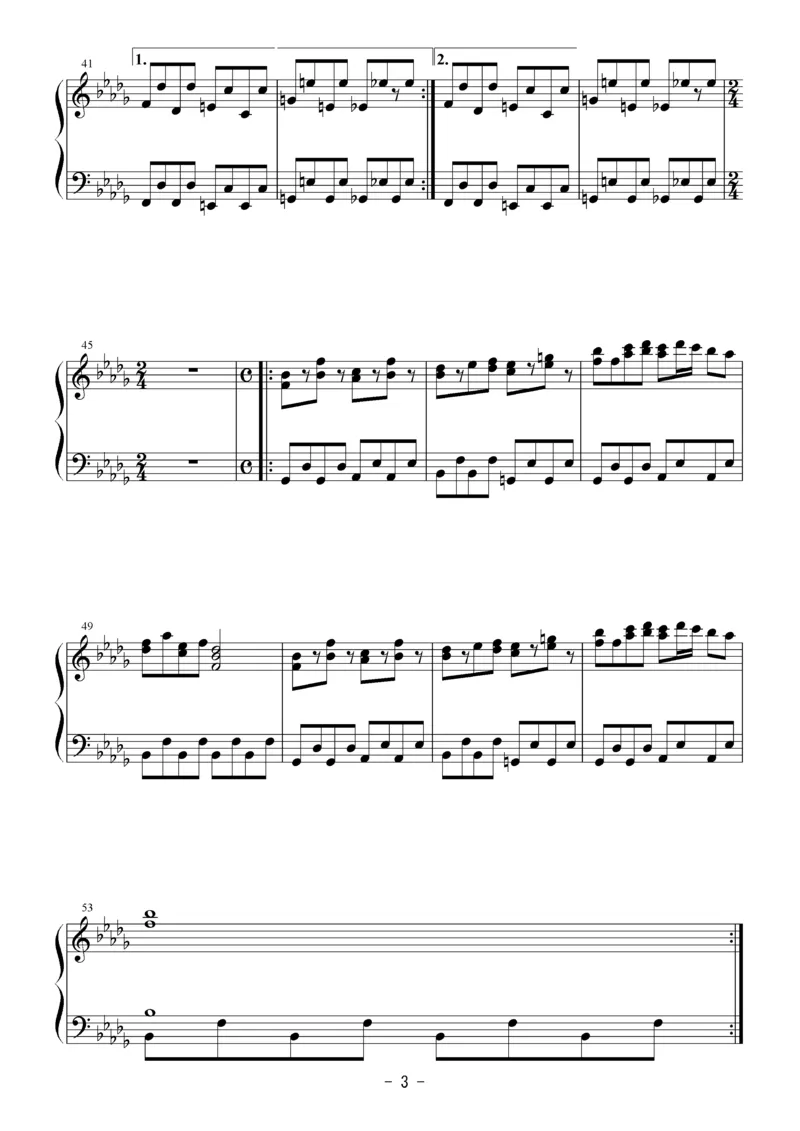 [Bosendorfer][normal][3]_一万首著名钢琴曲谱哈农贝多芬合集视频教学电子版高清无水印可打印_05动漫游戏钢琴谱合集_日系东方Project钢琴谱全集_东方project钢琴谱