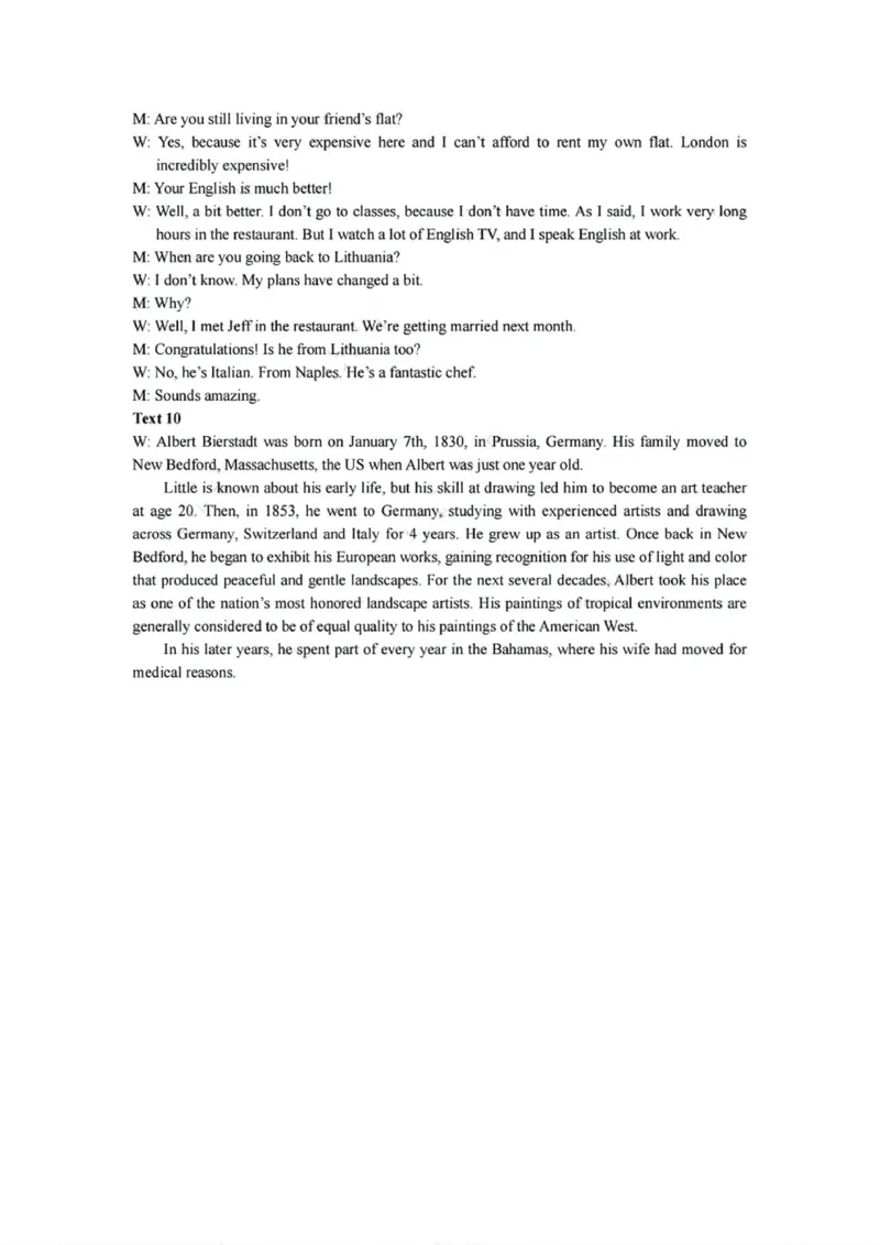 答案(1)_2024-2025高二（7-7月题库）_2025年02月试卷_0207四川省南充市2024-2025学年高二上学期期末检测试题_四川省南充市2024-2025学年高二上学期1月期末英语试题