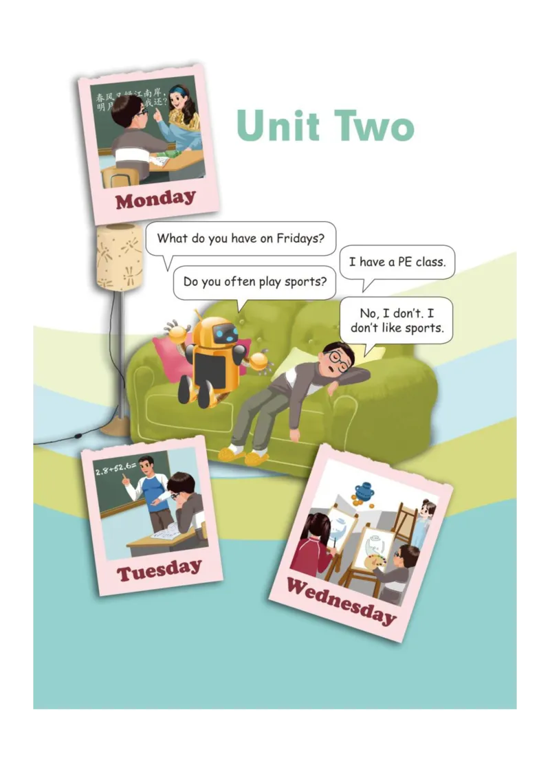 人教版PEP小学英语五年级上册电子课本电子教材_小学1-6年级全部试卷_英语_五年级_3-10-5、小学五年级英语上册_3-10-5-4、电子教材、课本