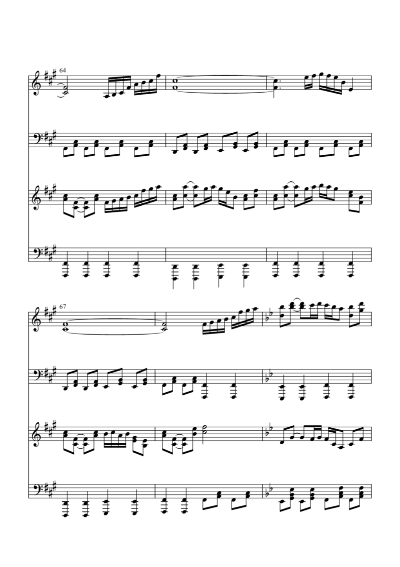 [焦げた幻想郷][lunatic][17]钢琴二重奏_一万首著名钢琴曲谱哈农贝多芬合集视频教学电子版高清无水印可打印_05动漫游戏钢琴谱合集_日系东方Project钢琴谱全集_东方project钢琴谱