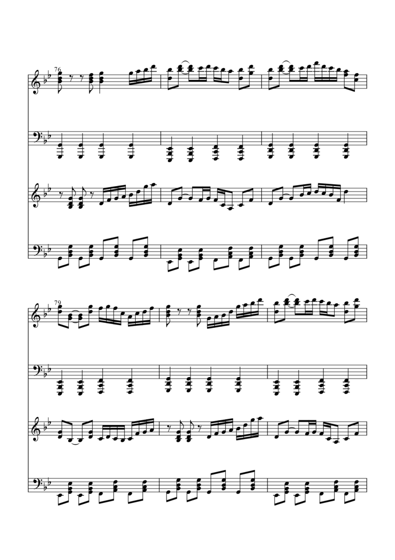 [焦げた幻想郷][lunatic][17]钢琴二重奏_一万首著名钢琴曲谱哈农贝多芬合集视频教学电子版高清无水印可打印_05动漫游戏钢琴谱合集_日系东方Project钢琴谱全集_东方project钢琴谱