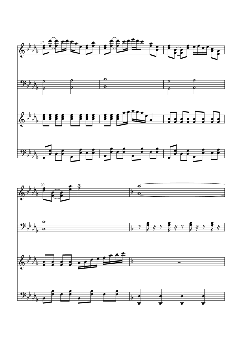 [焦げた幻想郷][lunatic][17]钢琴二重奏_一万首著名钢琴曲谱哈农贝多芬合集视频教学电子版高清无水印可打印_05动漫游戏钢琴谱合集_日系东方Project钢琴谱全集_东方project钢琴谱