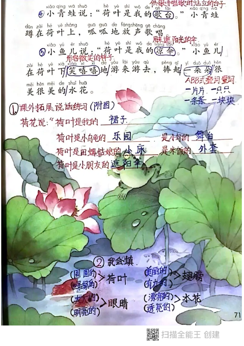 一年级下册课本课堂笔记扫描件_小学1-6年级全部试卷_语文_一年级_3-6-2、小学一年级语文下册_3-6-2-1、复习、知识点、归纳汇总_通用