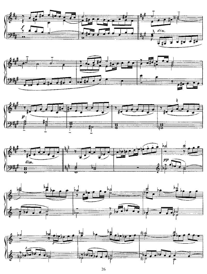 六首赋格6Fugues,Op161_一万首著名钢琴曲谱哈农贝多芬合集视频教学电子版高清无水印可打印_1古典钢琴知名音乐家谱_圣桑钢琴谱全集