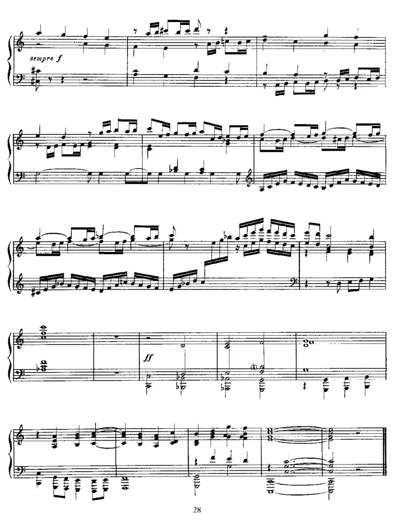 六首赋格6Fugues,Op161_一万首著名钢琴曲谱哈农贝多芬合集视频教学电子版高清无水印可打印_1古典钢琴知名音乐家谱_圣桑钢琴谱全集