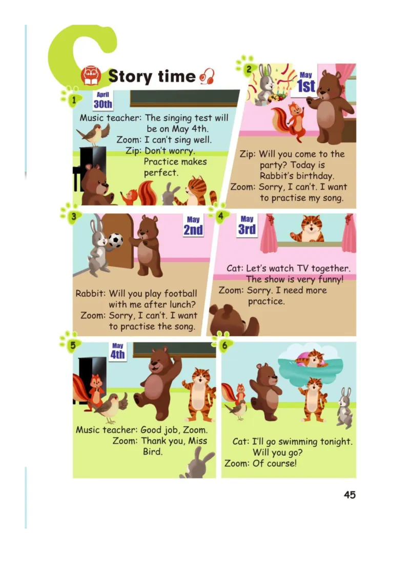 人教版PEP小学英语五年级下册电子课本电子教材_小学1-6年级全部试卷_英语_五年级_3-10-6、小学五年级英语下册_3-10-6-4、电子教材、课本