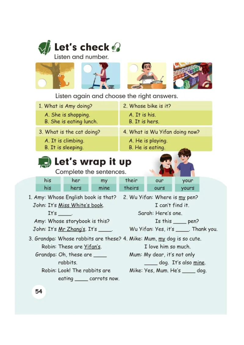 人教版PEP小学英语五年级下册电子课本电子教材_小学1-6年级全部试卷_英语_五年级_3-10-6、小学五年级英语下册_3-10-6-4、电子教材、课本