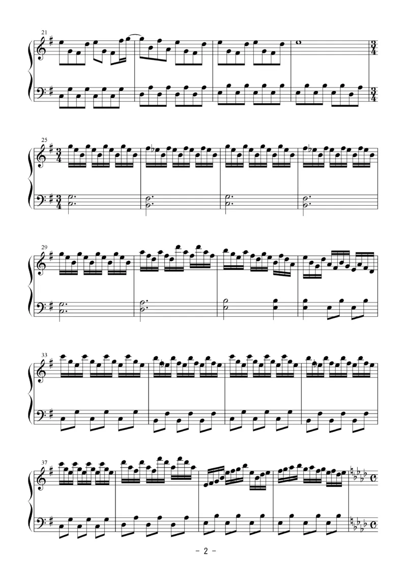 [Bosendorfer][hard][3]_一万首著名钢琴曲谱哈农贝多芬合集视频教学电子版高清无水印可打印_05动漫游戏钢琴谱合集_日系东方Project钢琴谱全集_东方project钢琴谱_13　ヴォヤージュ1969