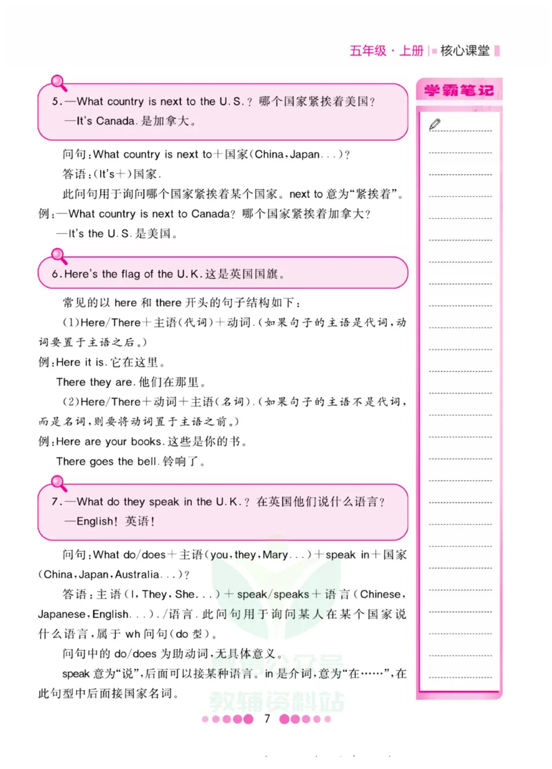 五年级上册英语冀教版知识清单_小学1-6年级全部试卷_英语_五年级_3-10-5、小学五年级英语上册_3-10-5-1、复习、知识点、归纳汇总_冀教版