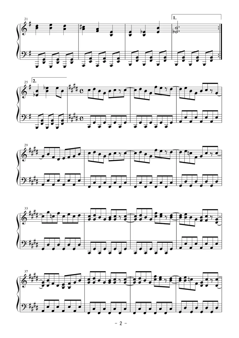 [Bosendorfer][normal][3]_一万首著名钢琴曲谱哈农贝多芬合集视频教学电子版高清无水印可打印_05动漫游戏钢琴谱合集_日系东方Project钢琴谱全集_东方project钢琴谱_02　暗闇の風穴